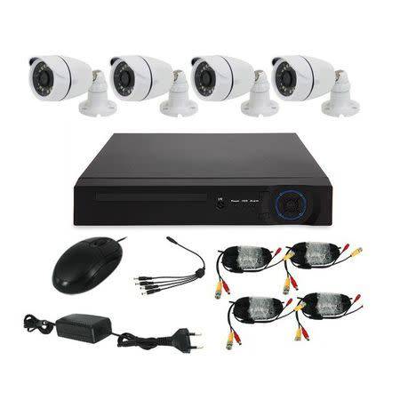 Security Surveillance System With Internet & Phone Viewing AHD