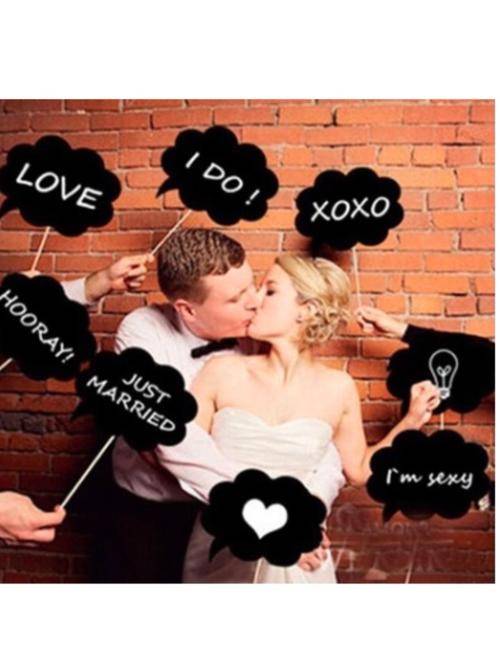 Wedding Birthday Party Black Card Chalkboard Party Decorations DIY