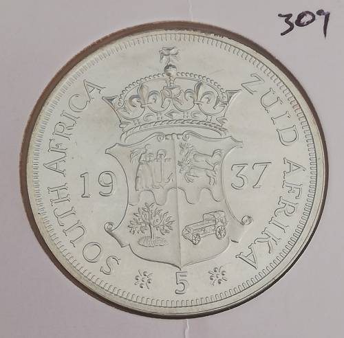 1937 SA  5 Shillings