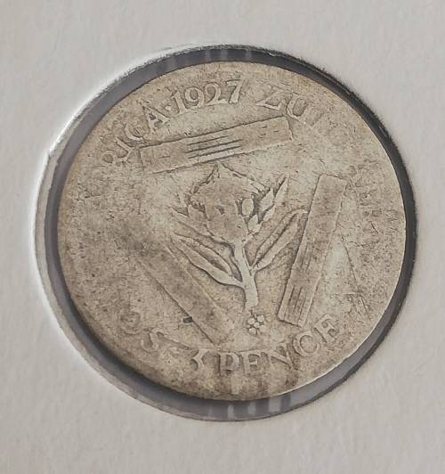1927 SA 3 Pence