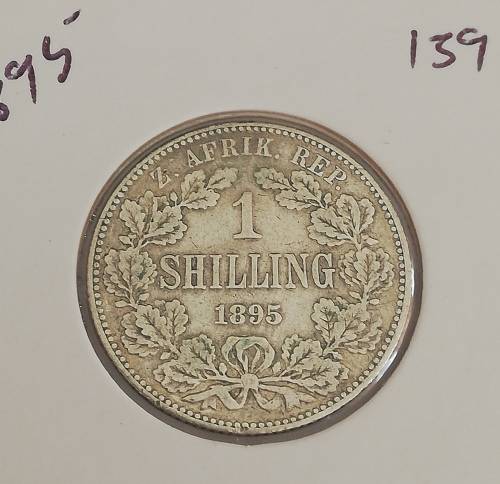 1895 SA ONE SHILLING
