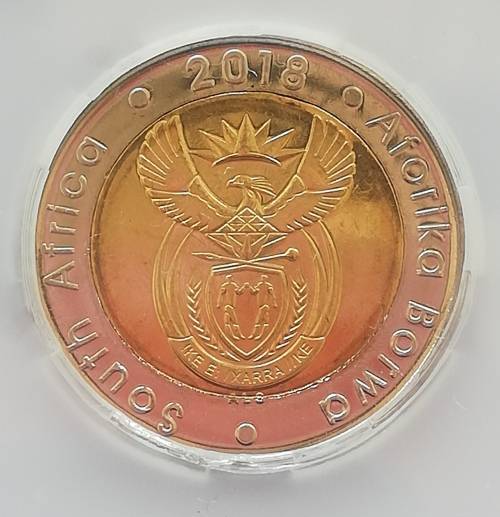 2018 R5 Mandela Centenary MS64