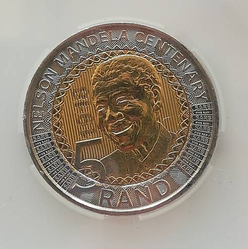 2018 R5 Mandela Centenary MS64