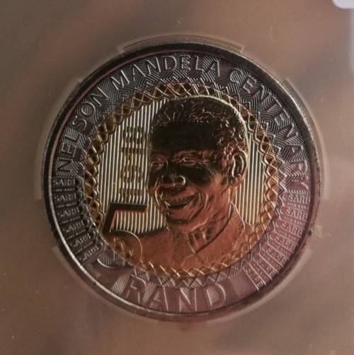 2018 R5 Mandela Centenary MS 64