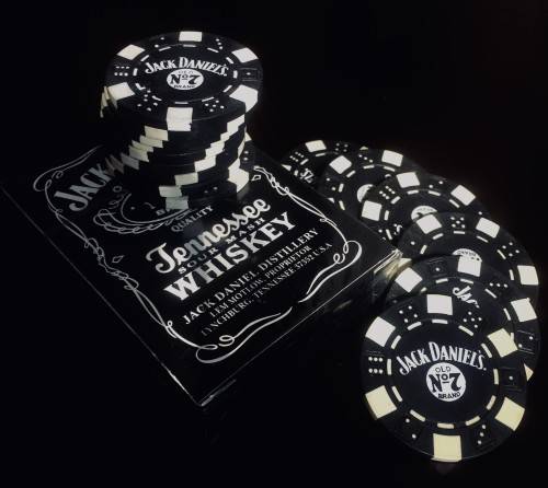 Poker Chips & Cards - Jack Daniels Limited Edition Set