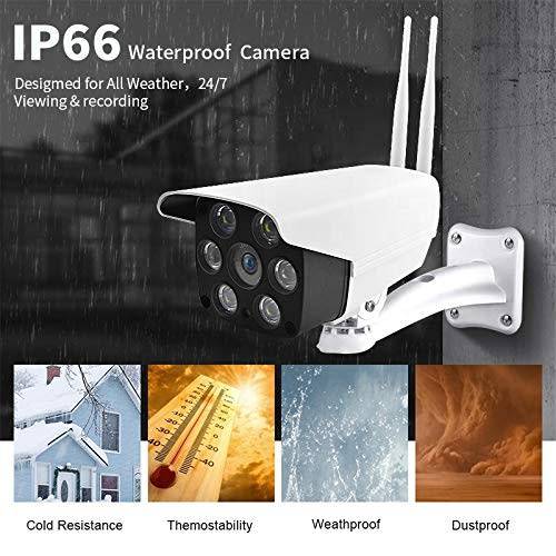 Wi-Fi Surveillance Camera Clear Night Vision V380 Pro App