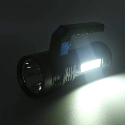 Rechargeable LED Spotlight Outdoor Flashlight Home Searchlight For Camping