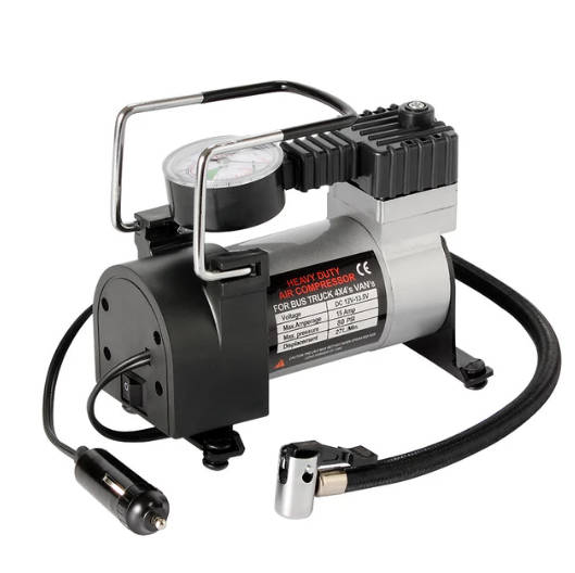 Auto Tools AC12V Portable Air Compressor Car Tire Emergency Air Pump