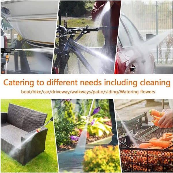 Car Cleaning Gun Wireless Lithium Battery High Pressure Car Washer Electric Pressure Cleaning