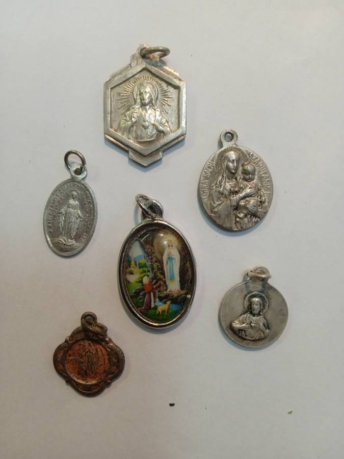 Rare find Collection of vintage St Christopher pendants
