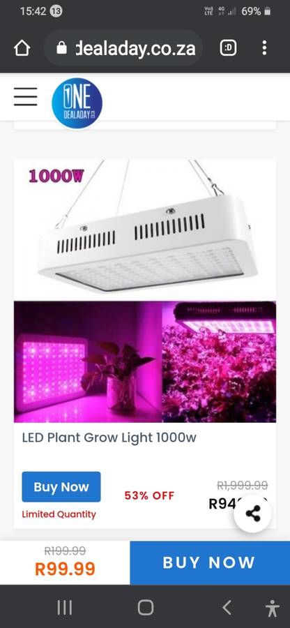 1000W LED PLANT GROW LIGHTS