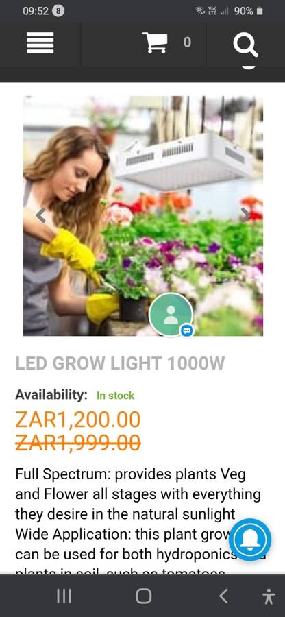 1000W LED PLANT GROW LIGHTS