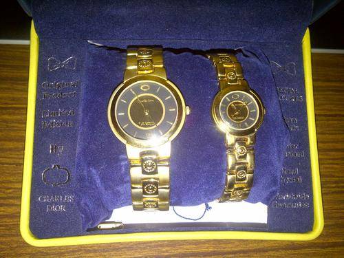 Charles Dior his and hers Watch set