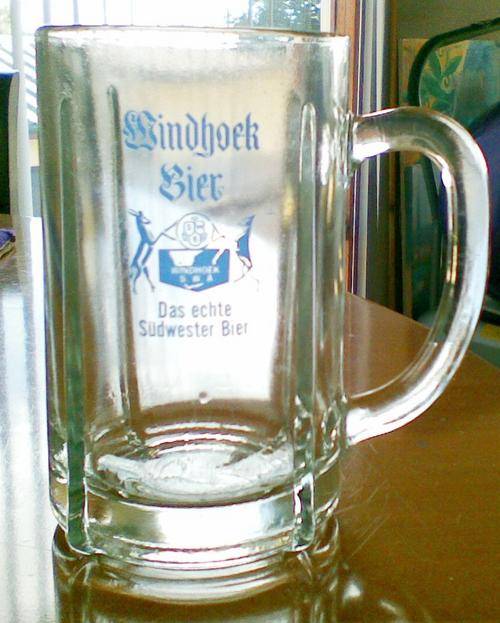 2 x Windhoek Bier beermugs - Limited edition VERY RARE!