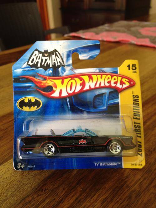 Hot Wheels 2007 - 15/156 - TV Batmobile - Black