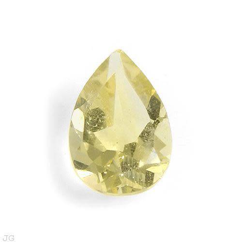 Beautful Pear Cut Citrine of .80ct 9x6mm