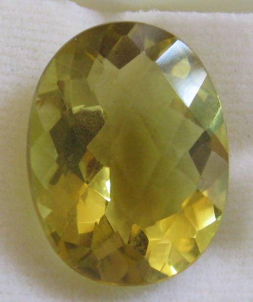FINE LEMON CITRINE, 5.33ct 14x10mm