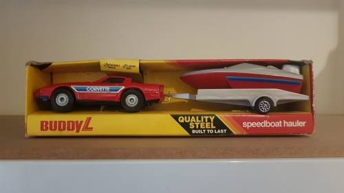 Buddy L - Speedboat Hauler