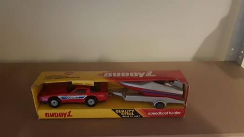 Buddy L - Speedboat Hauler