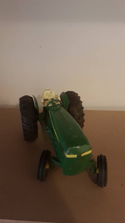 Original Vintage John Deere Steel Tractor.