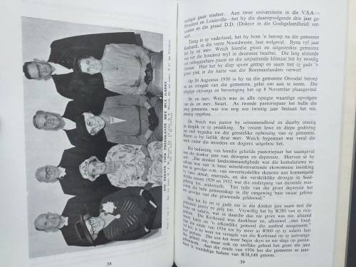 Gedenkboek Goue Jubileum Ned Geref Gemeente Ottosdal 1913-1963