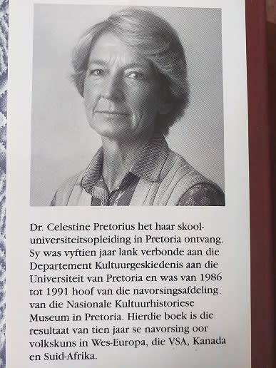 Die Geskiedenis van Volkskuns in Suid-Afrika (J Celestine Pretorius)