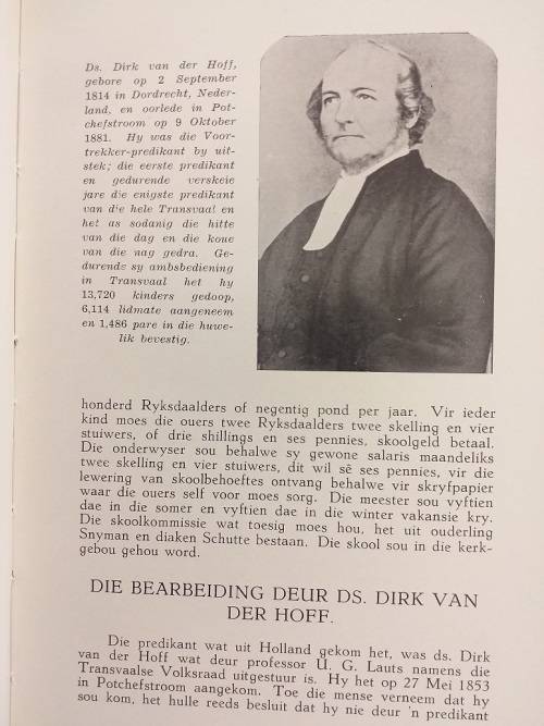 Die Nederduitsch Hervormde Gemeente Rustenburg 1850-1950