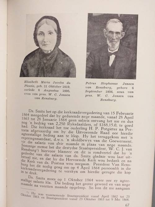 Die Nederduitsch Hervormde Gemeente Rustenburg 1850-1950