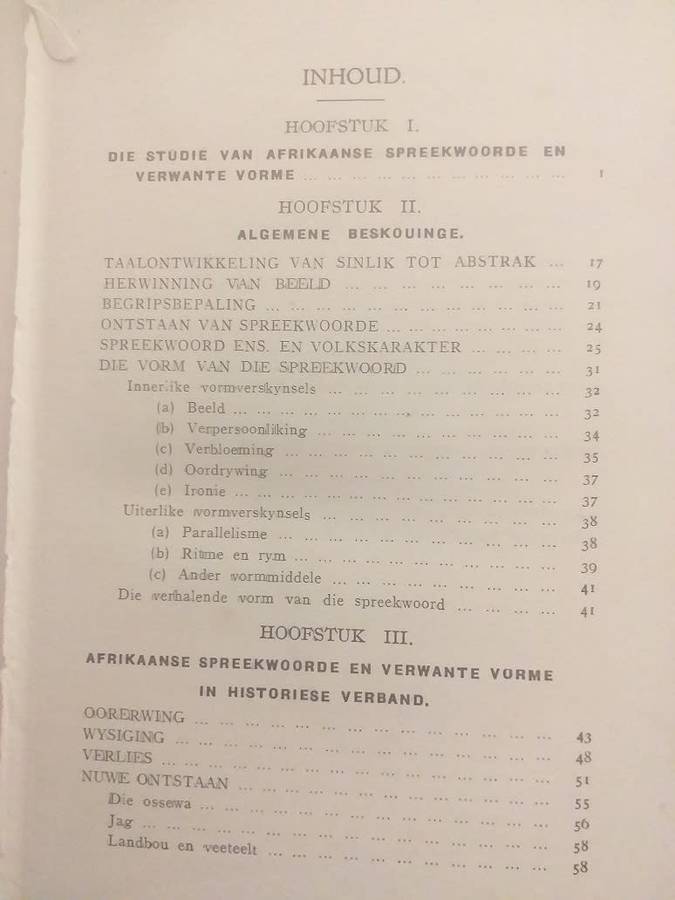 Afrikaanse Spreekwoorde en Verwante vorme (DF Malherbe) ***LEESKOPIE***