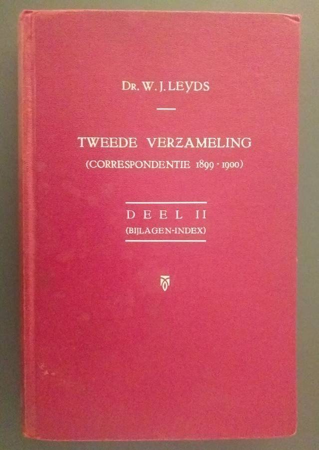 Dr WJ Leyds Tweede Verzameling Correspondentie 1899-1900 Deel II