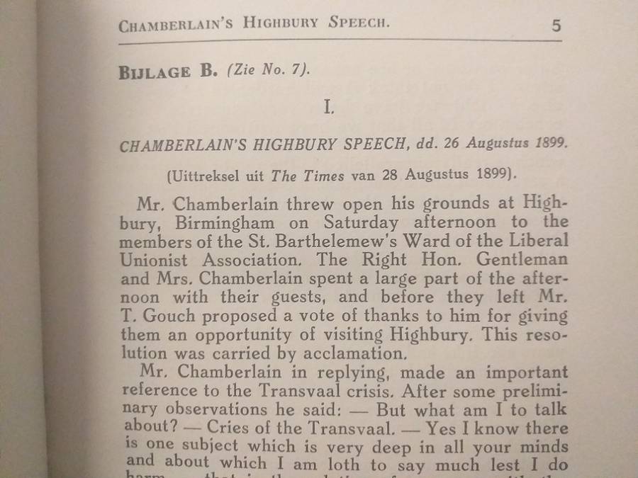 Dr WJ Leyds Tweede Verzameling Correspondentie 1899-1900 Deel II