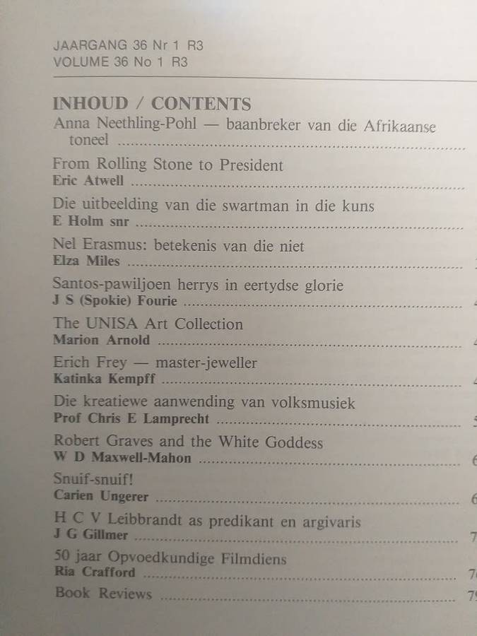 Lantern Tydskrif Magazine Feb 1987 vol 36 nr 1