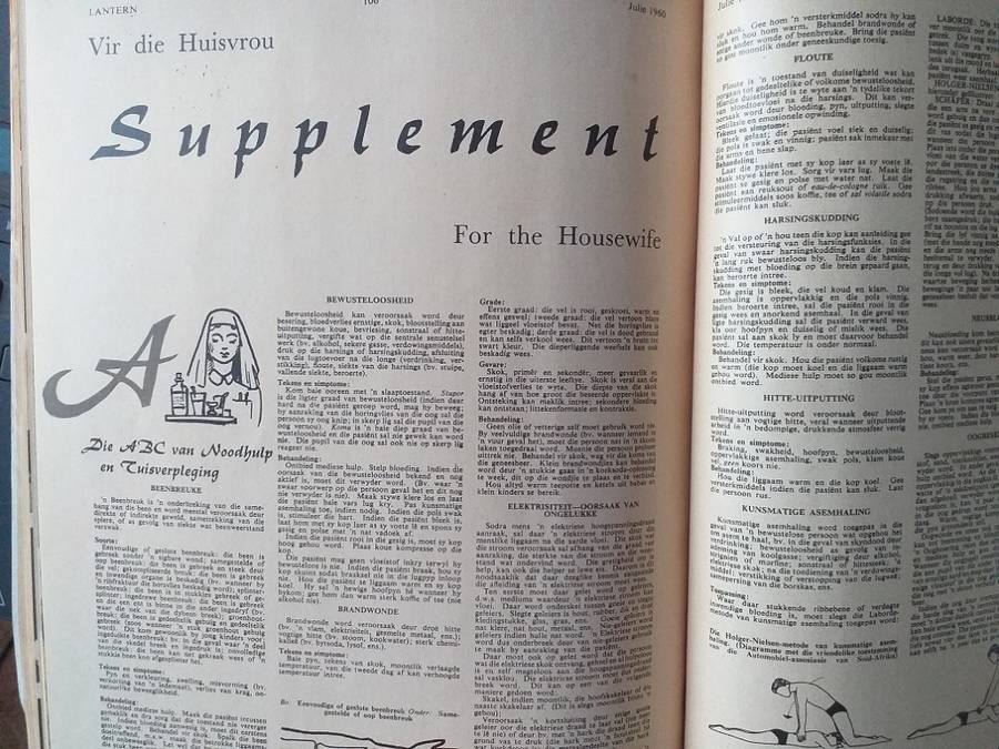 Lantern Tydskrif Magazine Apr 1960 vol 9 nr 4 Tema Huisgesinne