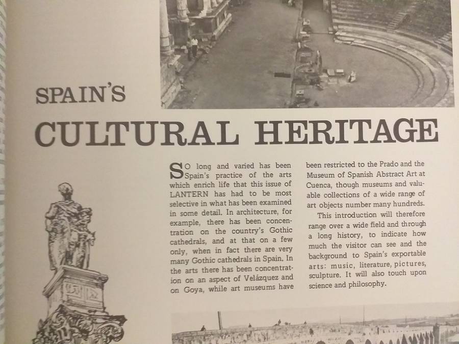 Lantern Tydskrif Magazine Des 1973 vol 24 nr 2 Theme: Spain