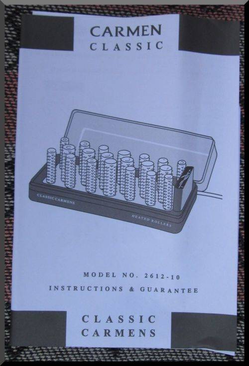 Carmen Classic Curl plus Heated Rollers