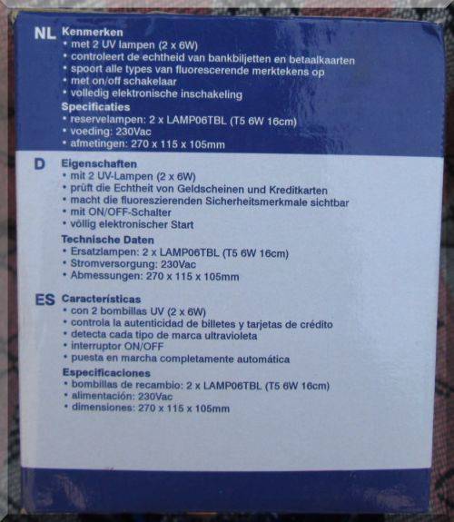 Counterfeit Detector