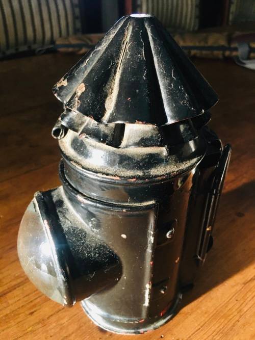 Bullseye police lantern - Victorian era