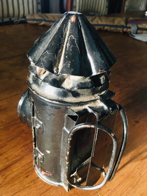 Bullseye police lantern - Victorian era