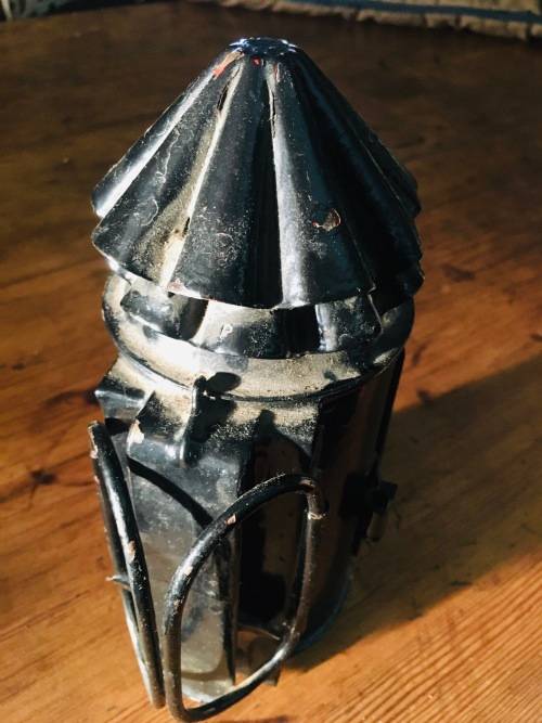 Bullseye police lantern - Victorian era