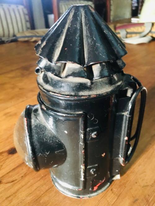 Bullseye police lantern - Victorian era