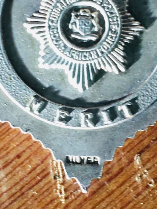 South African Police Star for Merit (Silver)