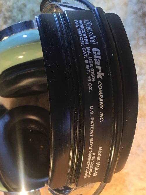 Aviation earphones coms set