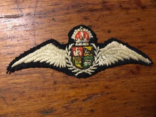 SA pilot`s wings silk embroidered - 1923 - 1960