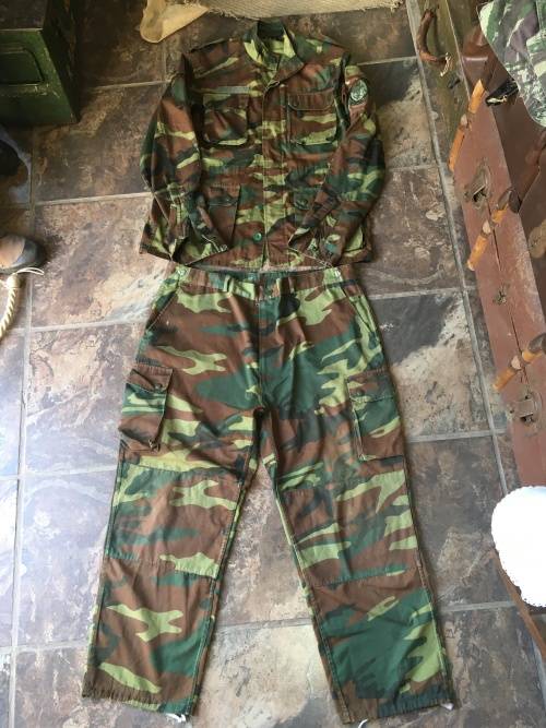 Angolan army summer cammo uniform