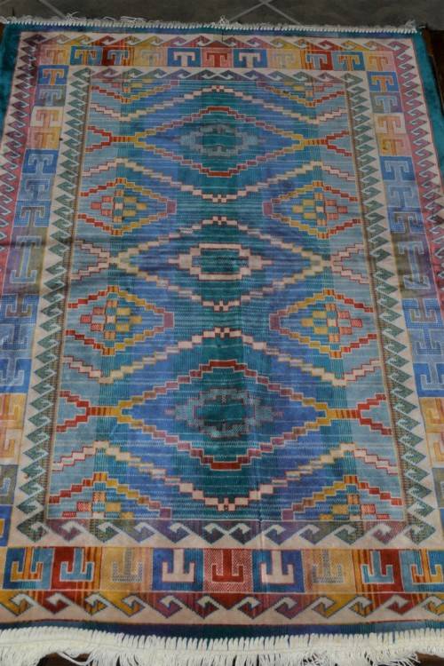 2 X Rugs  (Possibly silk)