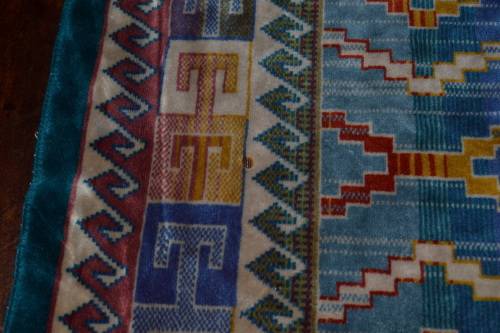 2 X Rugs  (Possibly silk)