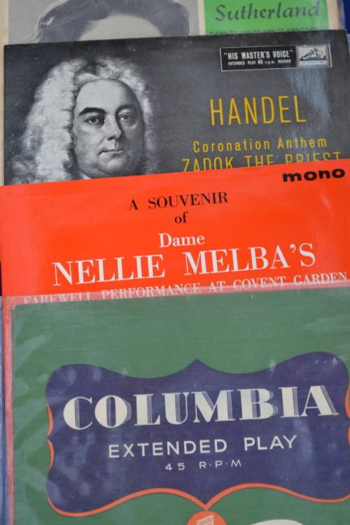 Vintage Classical Music Seven Single Vinyl  Records VGC x 10