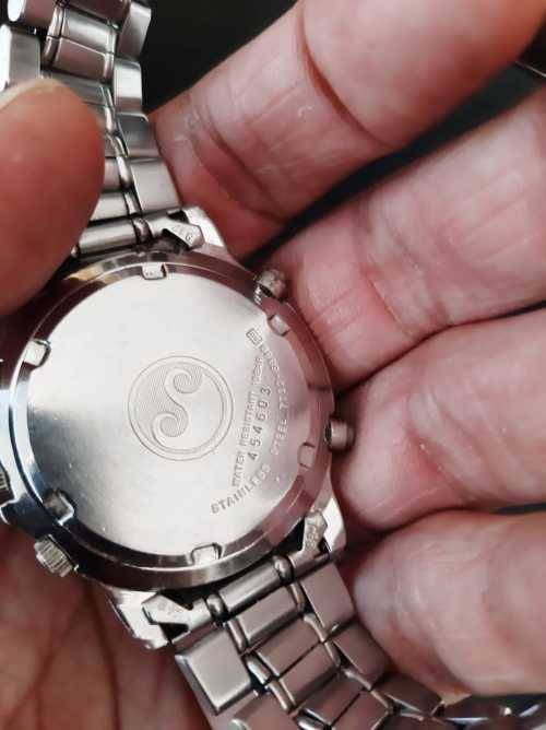Seiko 7T32 chronograph