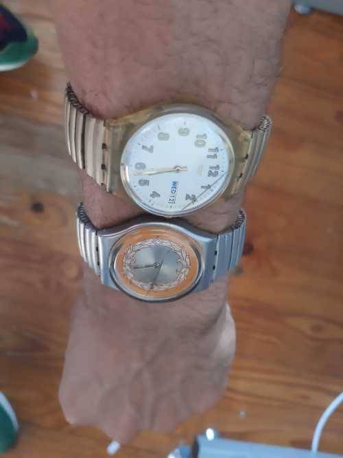 2 Swatch watches