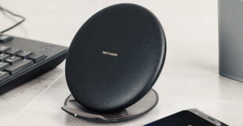 Samsung Fast Charge Wireless Charging Convertible Stand W/ AFC Wall Charger - BLACK - Original Prod.